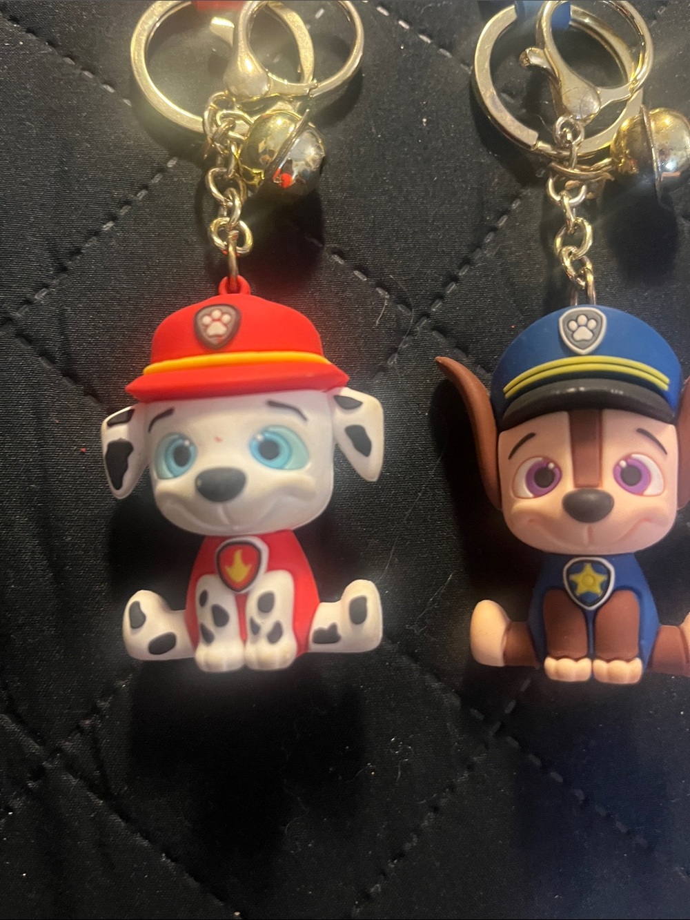 Patrol Kids Keychain Set - Red Marshall & Blue Chase NWOT 366 - Picture 2 of 5